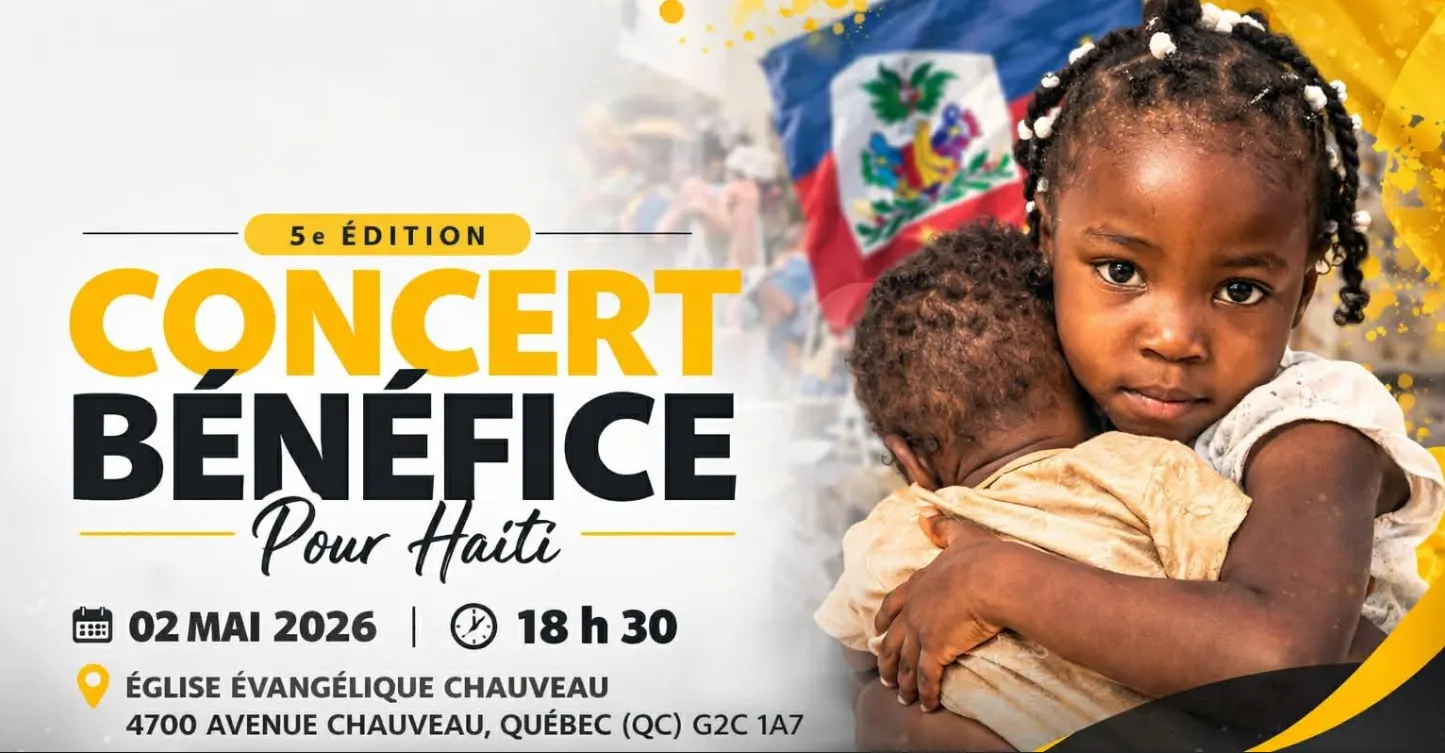 Concert bénéfice pour Haïti – 2 mai 2026